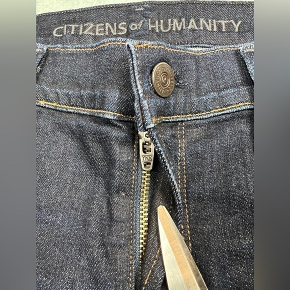 Citizens of Humanity Avedon Ankle Ultra Skinny Maternity Jeans Dark Wash Size 32 - Picture 11 of 16